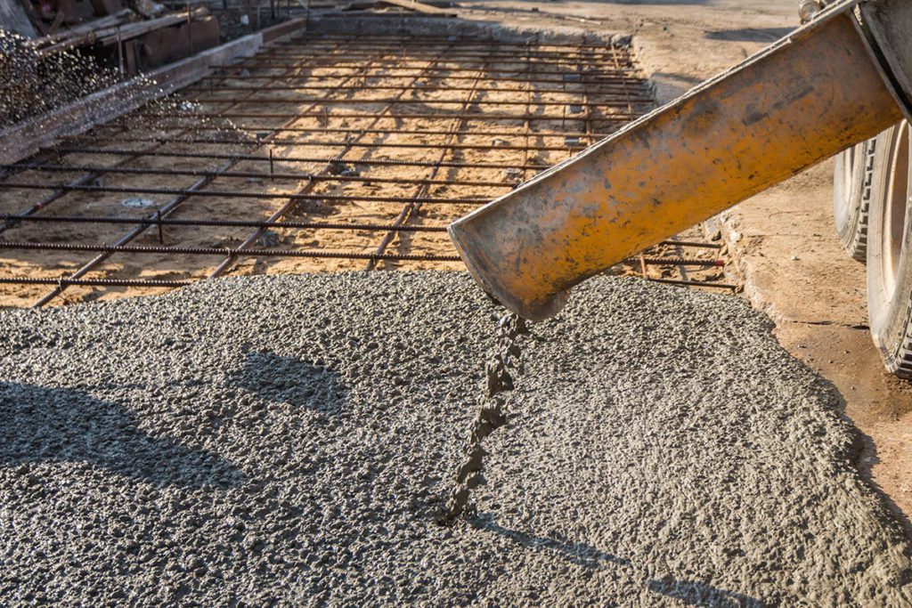 Béton prêt à l